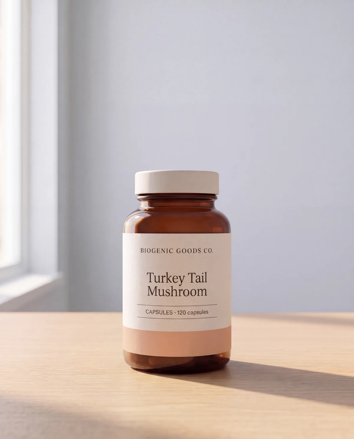 Turkey Tail Mushroom, 120 capsules